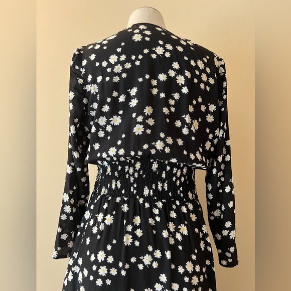 Maje dress , long sleeve dress, floral print - Picture 5 of 8